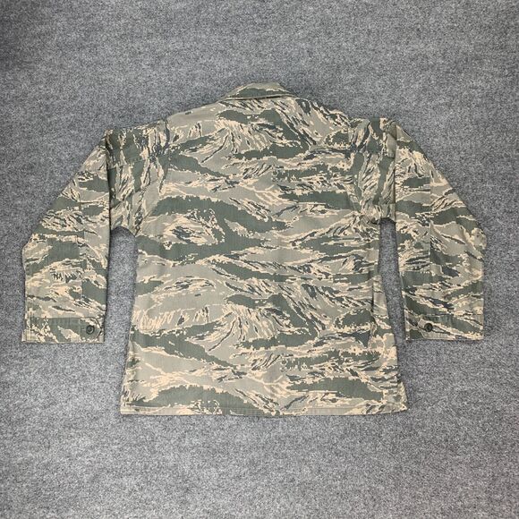 US Air Force Combat Uniform Womens L Large Camo Green Button Up DSCP Jacket - Picture 3 of 10